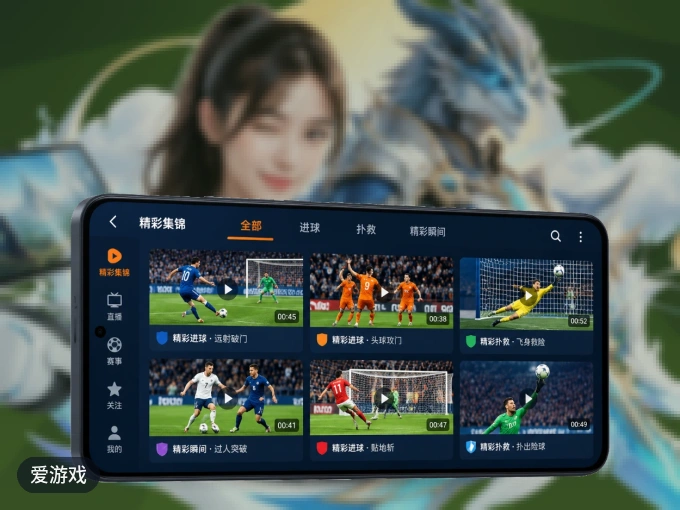 用爱游戏 APP看球，高清流畅不卡顿